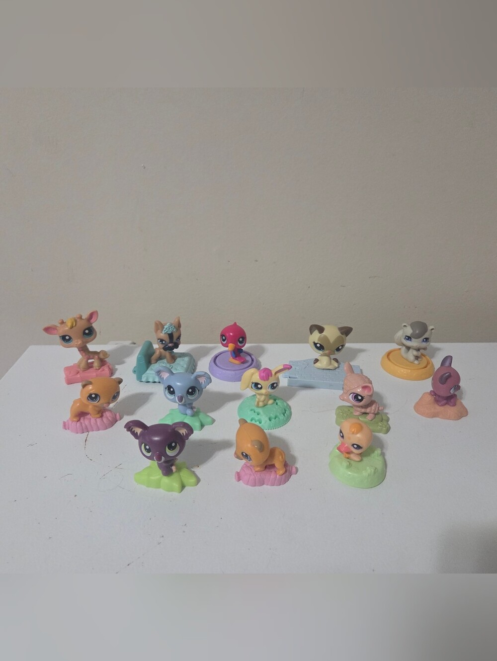 Littlest Pet Shop Assorted McDonalds Figures Set Of 13.